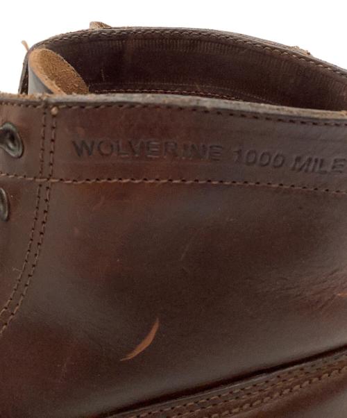 wolverine 1000mile（ウルヴァリン1000マイル）wolverine 1000mile (ウルヴァリン1000マイル) ブーツ ブラウン サイズ:SIZE 8 1/2の古着・服飾アイテム