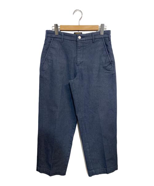 LEVI'S スタプレ（リーバイス）LEVI'S スタプレ (リーバイス) クロップドワイドレッグチノ ネイビー サイズ:SIZE 71cmの古着・服飾アイテム