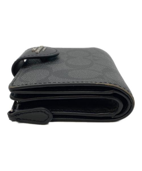 COACH（コーチ）COACH (コーチ) 2つ折り財布 ブラックの古着・服飾アイテム