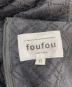 中古・古着 foufou (フーフー) 2023 pokopoko jacquard volume one piece ブラック サイズ:SIZE 0 未使用品：12000円
