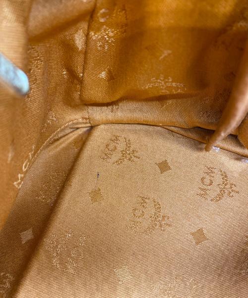 MCM（エムシーエム）MCM (エムシーエム) ミニボストンバッグ ブラウンの古着・服飾アイテム