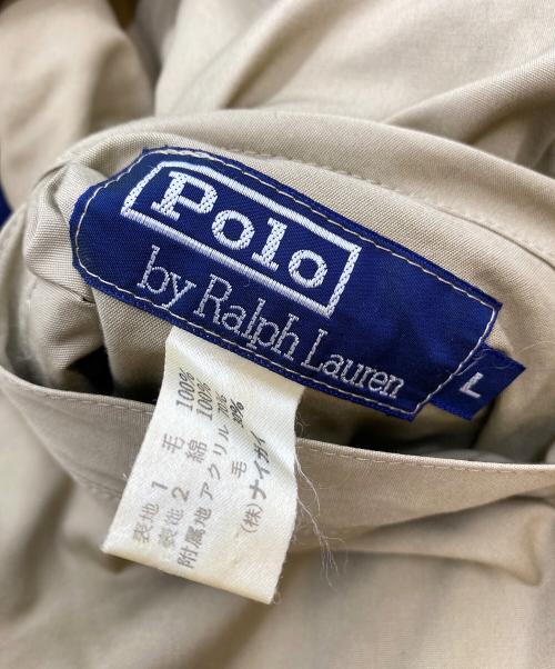 POLO RALPH LAUREN（ポロ・ラルフローレン）POLO RALPH LAUREN (ポロ・ラルフローレン) ヴィンテージリバーシブルジャケット ベージュ×ネイビー サイズ:SIZE US Lの古着・服飾アイテム