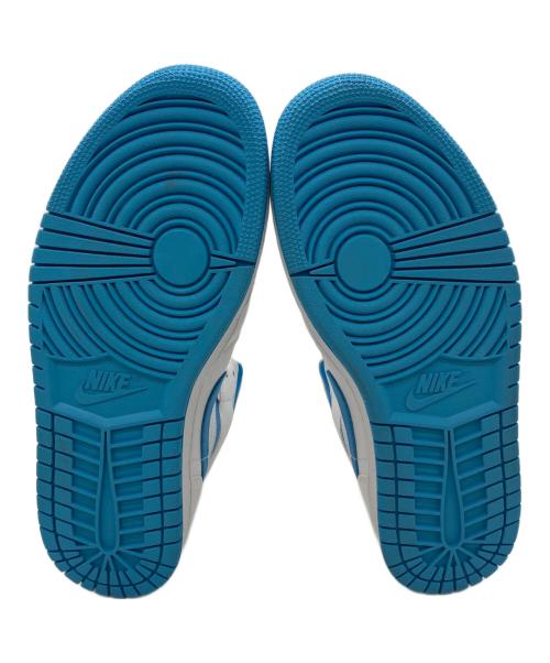 NIKE（ナイキ）NIKE (ナイキ) Women's Air Jordan 1 Mid ブルー×ホワイト サイズ:27㎝の古着・服飾アイテム