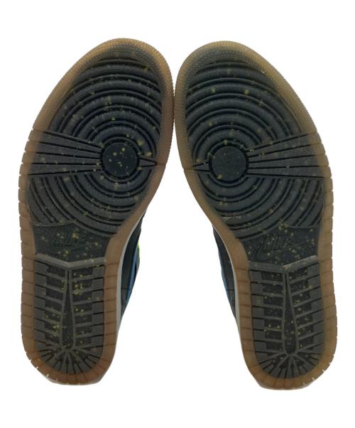 NIKE（ナイキ）NIKE (ナイキ) AIR JORDAN1 RETRO HIGH ブラック×ブルー サイズ:28.5㎝の古着・服飾アイテム