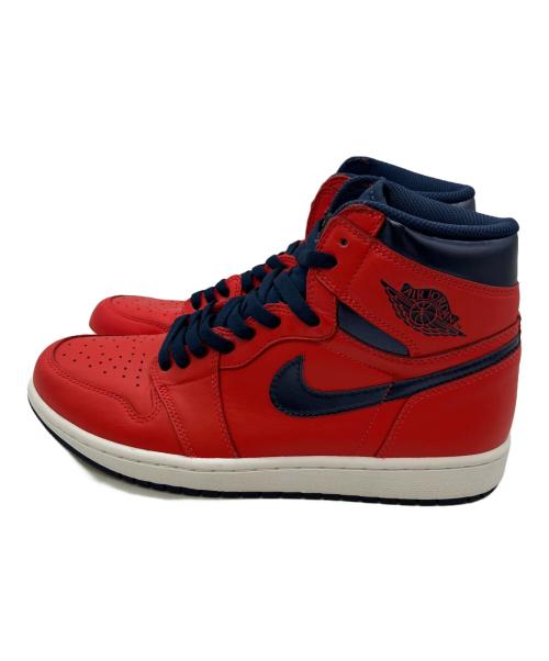 NIKE（ナイキ）NIKE (ナイキ) AIR JORDAN1 RETRO HIGH レッド×ブルー サイズ:28㎝の古着・服飾アイテム