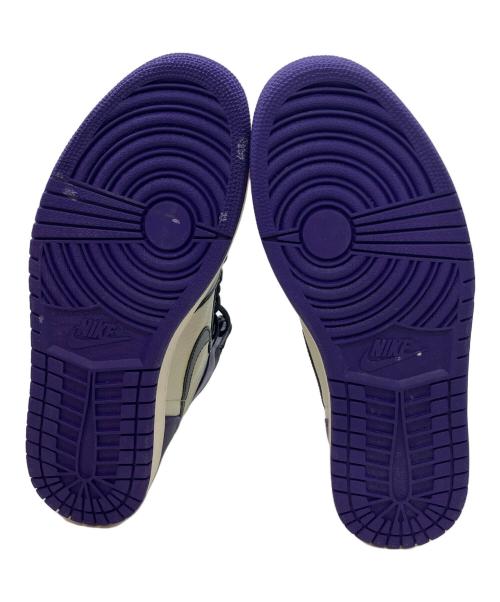 NIKE（ナイキ）NIKE (ナイキ) AIR JORDAN1 RETRO HIGH OG パープル×ブラック サイズ:28.5㎝の古着・服飾アイテム