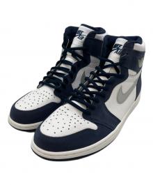 NIKE（ナイキ）の古着「Air Jordan 1 Retro High OG CO.JP」｜ホワイト×ネイビー