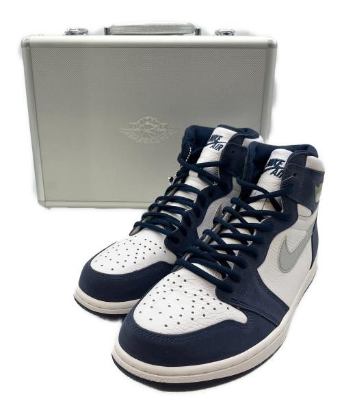 NIKE（ナイキ）NIKE (ナイキ) Air Jordan 1 Retro High OG CO.JP ホワイト×ネイビー サイズ:28㎝の古着・服飾アイテム