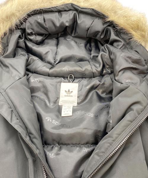 adidas（アディダス）adidas (アディダス) PAD FUR BOMBER ブラック サイズ:SIZE Sの古着・服飾アイテム