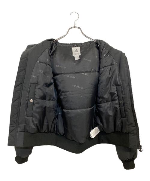 adidas（アディダス）adidas (アディダス) PAD FUR BOMBER ブラック サイズ:SIZE Sの古着・服飾アイテム