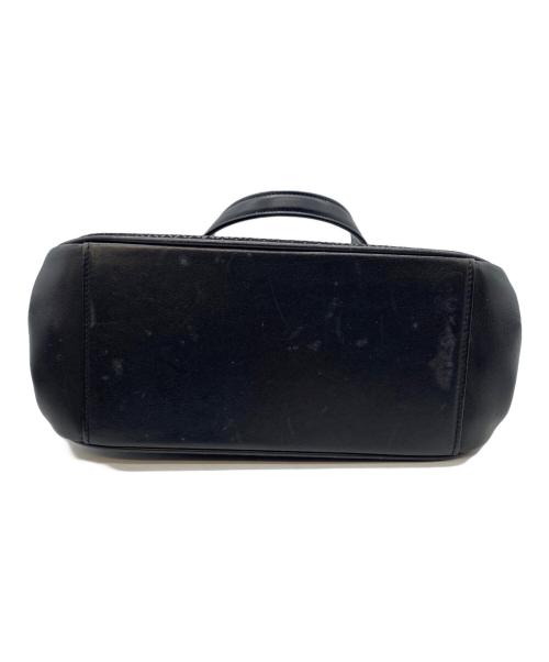 印傳屋（インデンヤ）印傳屋 (インデンヤ) ハンドバッグ ブラックの古着・服飾アイテム