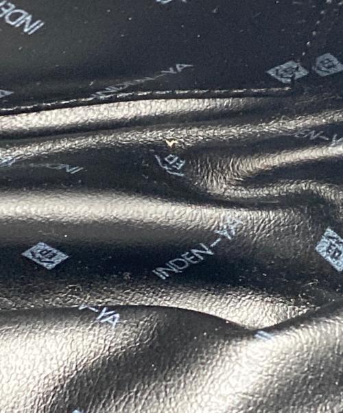 印傳屋（インデンヤ）印傳屋 (インデンヤ) ハンドバッグ ブラックの古着・服飾アイテム