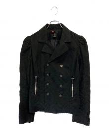 DIESEL（ディーゼル）の古着「ダブルブレストジャケット」｜ブラック
