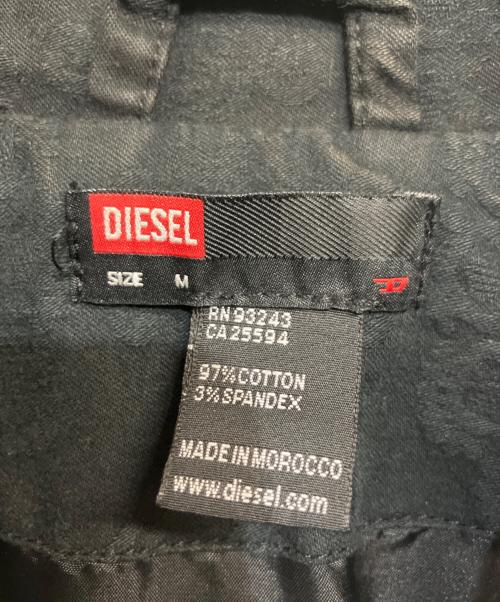 DIESEL（ディーゼル）DIESEL (ディーゼル) ダブルブレストジャケット ブラック サイズ:SIZE Mの古着・服飾アイテム