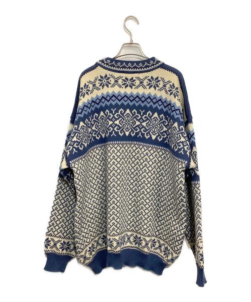 nordstrikk（ノードストリック）nordstrikk (ノードストリック) 厚手ニット ブルー サイズ:SIZE 3L (EUR XL)の古着・服飾アイテム