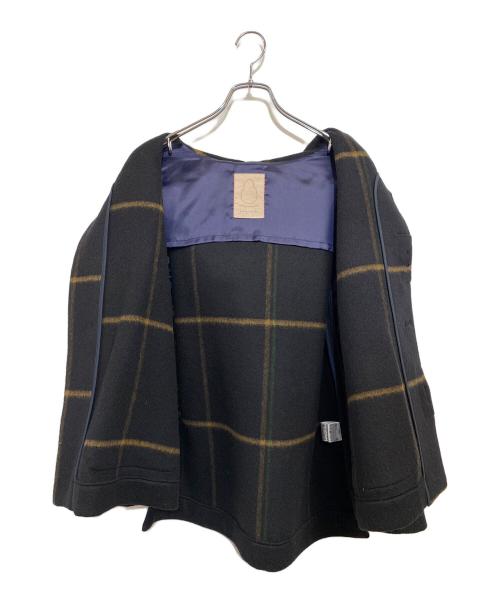 Pal'las Palace（パラスパレス）Pal'las Palace (パラスパレス) メルトン フーデッドコート ブラック サイズ:SIZE 0の古着・服飾アイテム