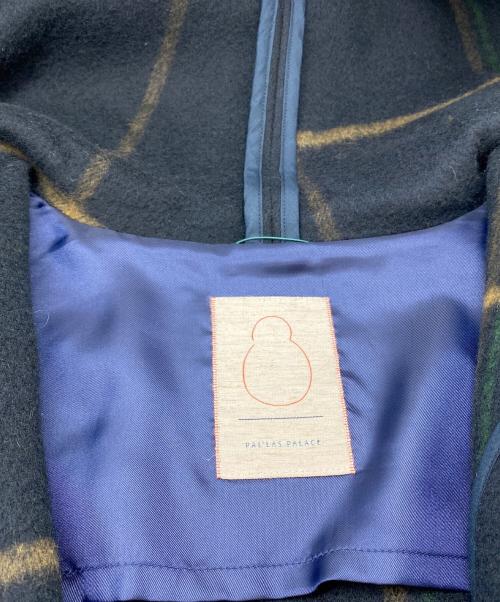 Pal'las Palace（パラスパレス）Pal'las Palace (パラスパレス) メルトン フーデッドコート ブラック サイズ:SIZE 0の古着・服飾アイテム