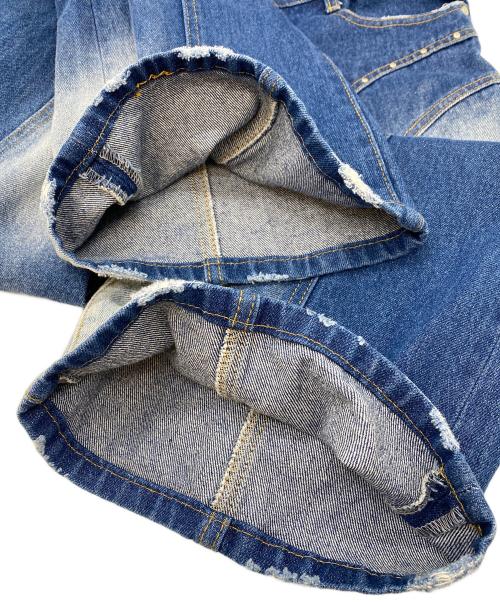 Knuth Marf（クヌースマーフ）Knuth Marf (クヌースマーフ) ベルボトム デニムパンツ (ウシ) インディゴ サイズ:SIZE Sの古着・服飾アイテム