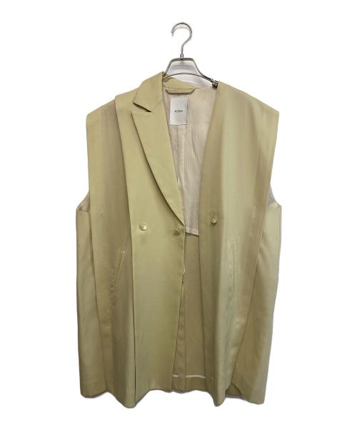 Ujoh（ウジョー）Ujoh (ウジョー) STUDIOUS (ステュディオス) スリットベスト ベージュ サイズ:SIZE 2の古着・服飾アイテム