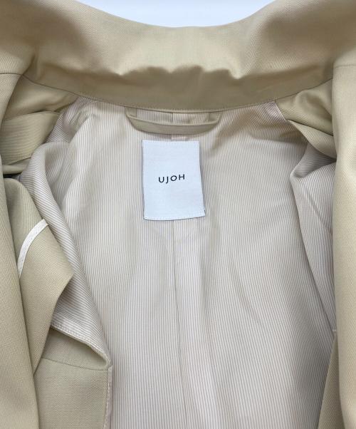 Ujoh（ウジョー）Ujoh (ウジョー) STUDIOUS (ステュディオス) スリットベスト ベージュ サイズ:SIZE 2の古着・服飾アイテム