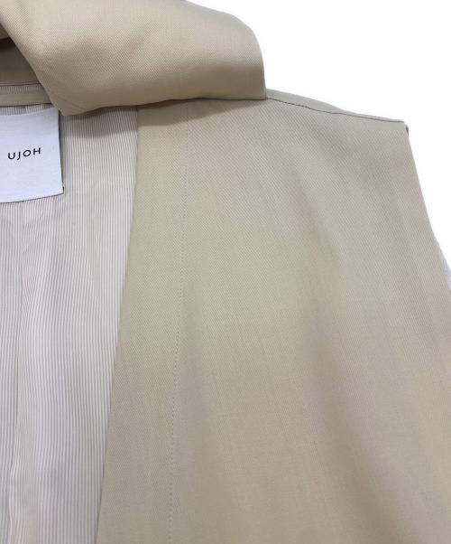 Ujoh（ウジョー）Ujoh (ウジョー) STUDIOUS (ステュディオス) スリットベスト ベージュ サイズ:SIZE 2の古着・服飾アイテム