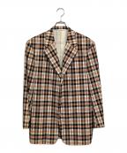 J.CREWジェイクルー）の古着「'90s チェック スポーツコート」｜オレンジ×ブラック