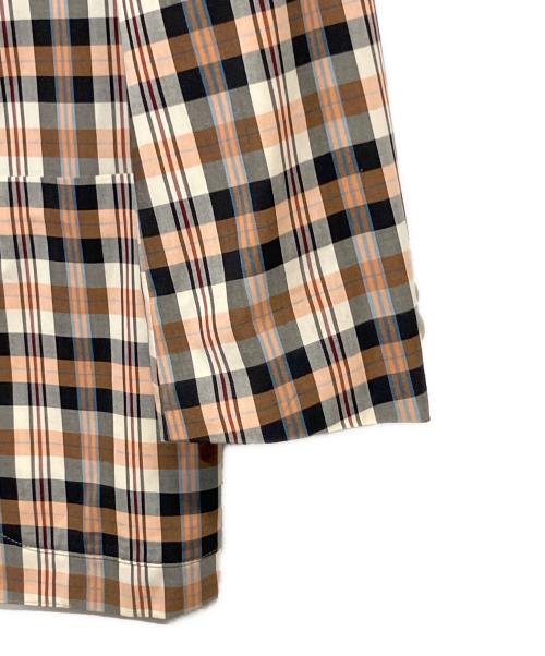 J.CREW（ジェイクルー）J.CREW (ジェイクルー) '90s チェック スポーツコート オレンジ×ブラック サイズ:SIZE M (US S)の古着・服飾アイテム