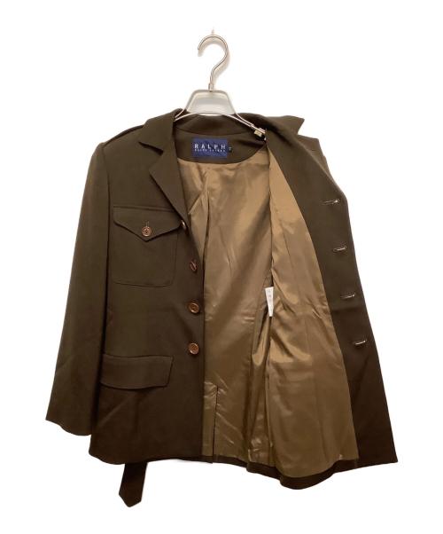 RALPH LAUREN（ラルフローレン）RALPH LAUREN (ラルフローレン) ヴィンテージサファリジャケット ブラウン サイズ:SIZE 7の古着・服飾アイテム