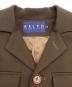 中古・古着 RALPH LAUREN (ラルフローレン) ヴィンテージサファリジャケット ブラウン サイズ:SIZE 7：5000円