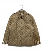 BURBERRY BRITバーバリーブリット）の古着「キルティングジャケット」｜ベージュ