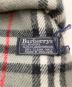 中古・古着 Burberry's (バーバリーズ) マフラー グレー 未使用品：5000円