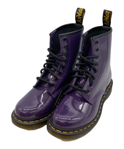 Dr.Martens（ドクターマーチン）Dr.Martens (ドクターマーチン) 27216 8ホールブーツ パープル サイズ:SIZE UK4の古着・服飾アイテム