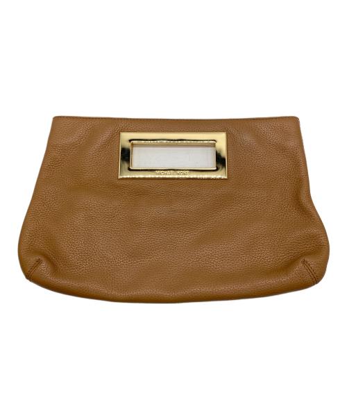 MICHAEL KORS（マイケル・コース）MICHAEL KORS (マイケル・コース) ハンドバッグ ブラウンの古着・服飾アイテム