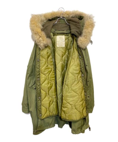 US ARMY（ユーエスアーミー）US ARMY (ユーエスアーミー) M-65フィッシュテールパーカー（フルセット） グリーン サイズ:シェル（Mサイズ） ライナー（Sサイズ）の古着・服飾アイテム