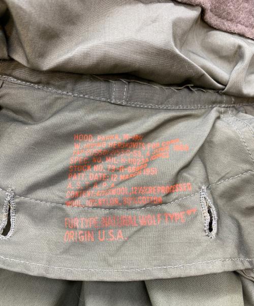 US ARMY（ユーエスアーミー）US ARMY (ユーエスアーミー) M-65フィッシュテールパーカー（フルセット） グリーン サイズ:シェル（Mサイズ） ライナー（Sサイズ）の古着・服飾アイテム