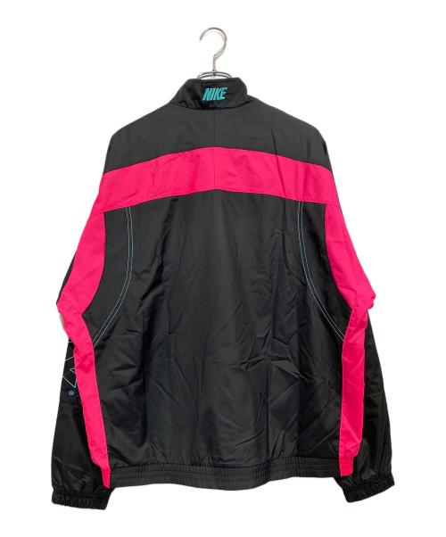 NIKE（ナイキ）NIKE (ナイキ) NRG CU VINTAGE PATCHWORK TRACK JACKET ブラック×ピンク サイズ:SIZE US M 未使用品の古着・服飾アイテム