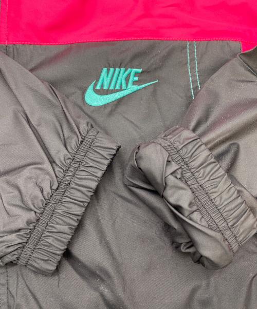 NIKE（ナイキ）NIKE (ナイキ) NRG CU VINTAGE PATCHWORK TRACK JACKET ブラック×ピンク サイズ:SIZE US M 未使用品の古着・服飾アイテム