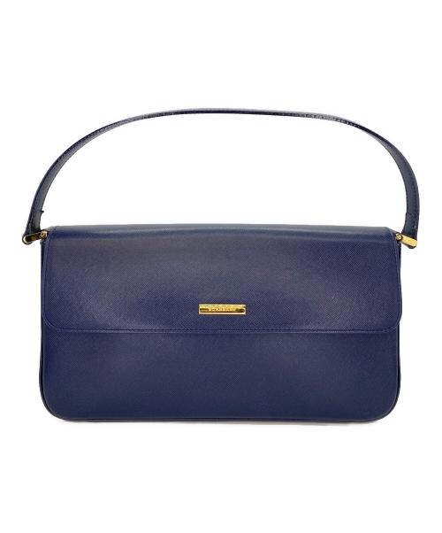 BURBERRY（バーバリー）BURBERRY (バーバリー) ワンショルダーバッグ ネイビーの古着・服飾アイテム