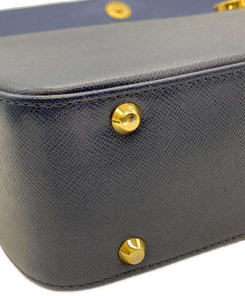 BURBERRY（バーバリー）BURBERRY (バーバリー) ワンショルダーバッグ ネイビーの古着・服飾アイテム