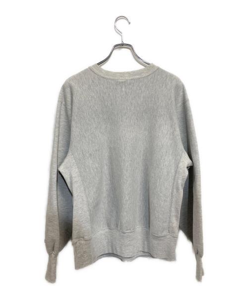 Champion REVERSE WEAVE（チャンピオン リバース ウィーブ）Champion REVERSE WEAVE (チャンピオン リバース ウィーブ) クルーネックスウェットシャツ グレー サイズ:SIZE Lの古着・服飾アイテム