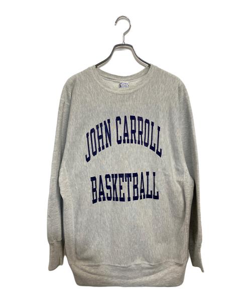 Champion REVERSE WEAVE（チャンピオン リバース ウィーブ）Champion REVERSE WEAVE (チャンピオン リバース ウィーブ) クルーネックスウェットシャツ グレー サイズ:SIZE XXLの古着・服飾アイテム