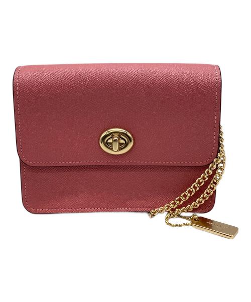 COACH（コーチ）COACH (コーチ) ショルダーバッグ ピンクの古着・服飾アイテム