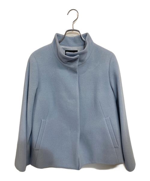 UNTITLED（アンタイトル）UNTITLED (アンタイトル) 23AW スタンドカラーショートコート スカイブルー サイズ:SIZE S 未使用品の古着・服飾アイテム
