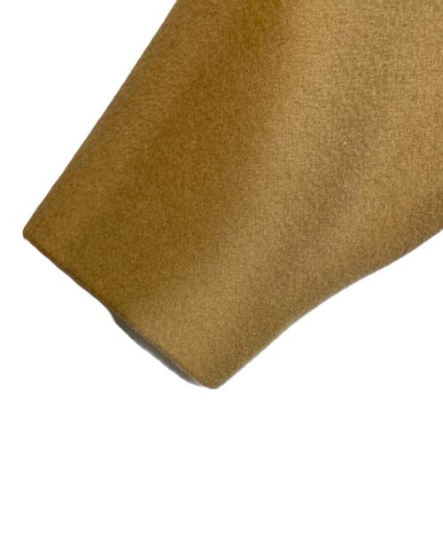 UNTITLED（アンタイトル）UNTITLED (アンタイトル) 23AW カシミヤ混ノーカラーコート ブラウン サイズ:SIZE M 未使用品の古着・服飾アイテム