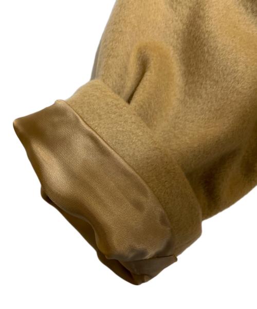 UNTITLED（アンタイトル）UNTITLED (アンタイトル) 23AW カシミヤ混ノーカラーコート ブラウン サイズ:SIZE M 未使用品の古着・服飾アイテム