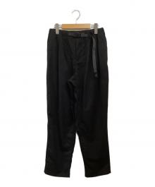 GRAMICCI×Bshop（グラミチ×ビショップ）の古着「2タックワイドテーパードパンツ」｜ブラック
