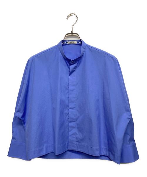 MACPHEE（マカフィー）MACPHEE (マカフィー) 25SS コットンブロード コクーンシャツ ブルー サイズ:SIZE 36の古着・服飾アイテム