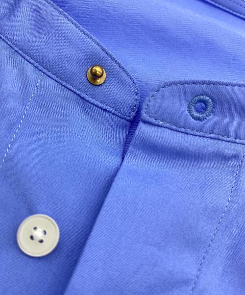 MACPHEE（マカフィー）MACPHEE (マカフィー) 25SS コットンブロード コクーンシャツ ブルー サイズ:SIZE 36の古着・服飾アイテム