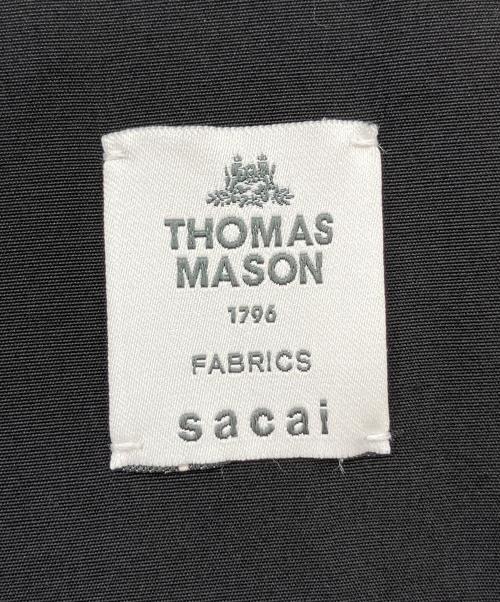 sacai（サカイ）sacai (サカイ) 半袖ブラウス ブラック サイズ:SIZE 3の古着・服飾アイテム