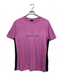 MONCLER（モンクレール）の古着「MAGLIA MANICHE CORTE」｜ピンク